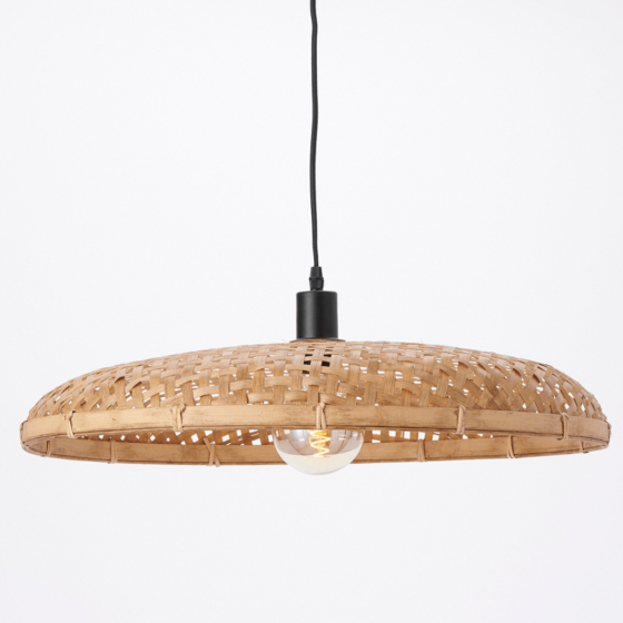 Paloma hanglamp rotan 60x9 cm naturel van het woonmerk Light & Living