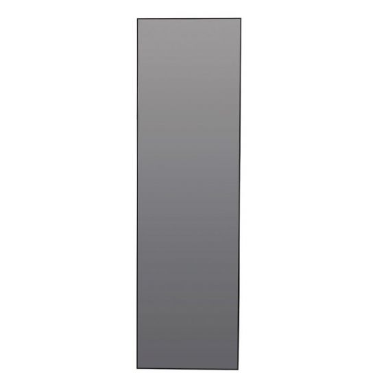 Zeneta spiegel 50x1,5x170 cm - smoke glas/zwart