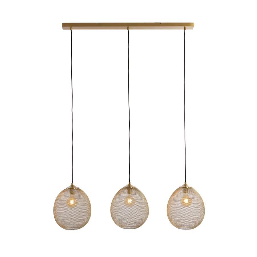 Moroc hanglamp 3L - goud