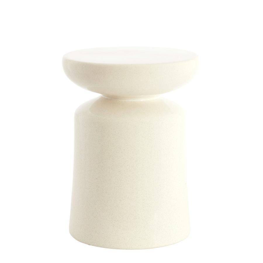 Kotor bijzettafel ø33,5x45 cm keramiek