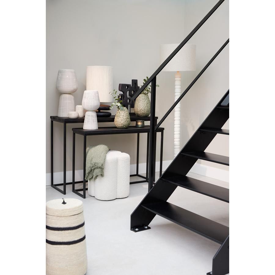 Bryson sidetable hout set van 2