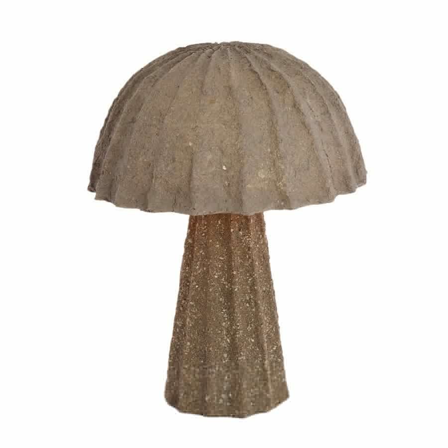 Christio tafellamp ø36x48 cm textuur - donkergrijs