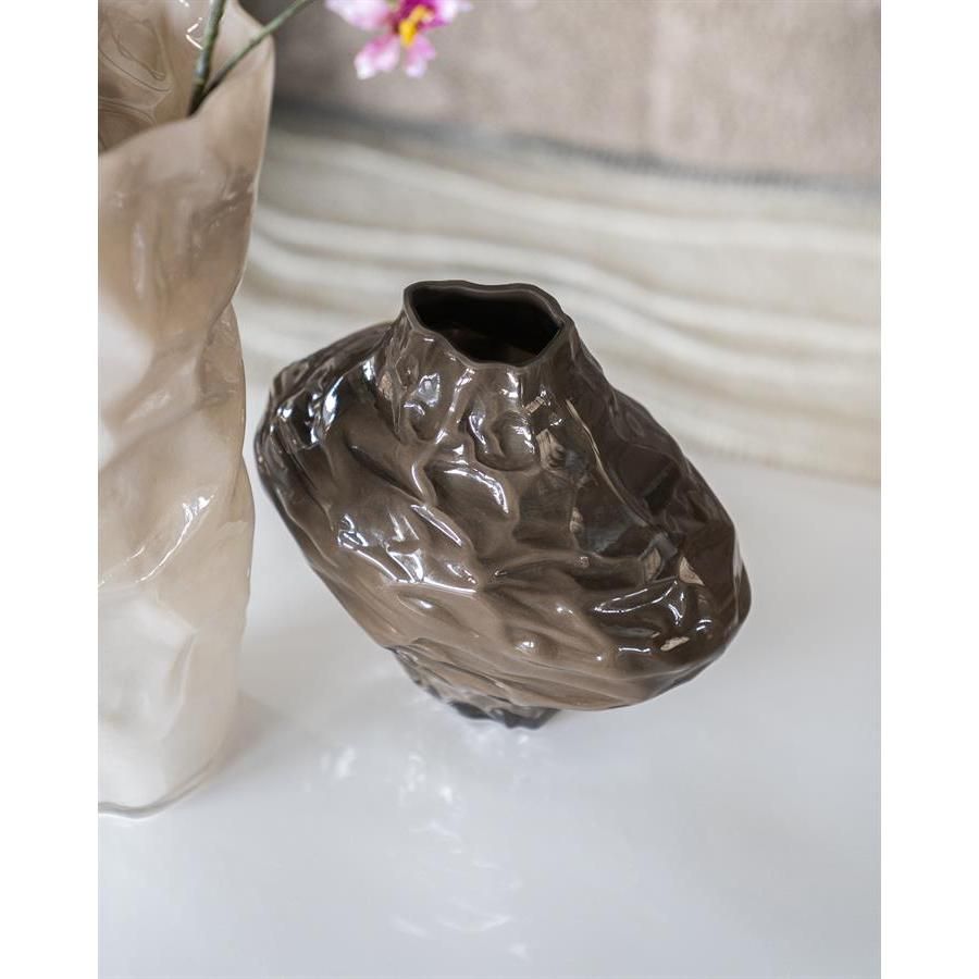 By-Boo Rias vaas bruin - klein