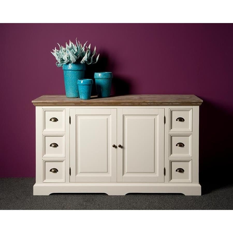 Tower Living Fleur dressoir - 160 cm - wit