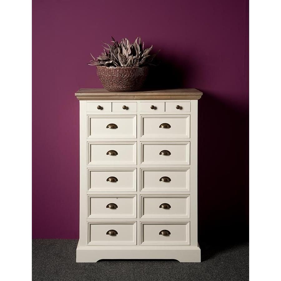 Tower Living Fleur ladekast - 88 cm - wit