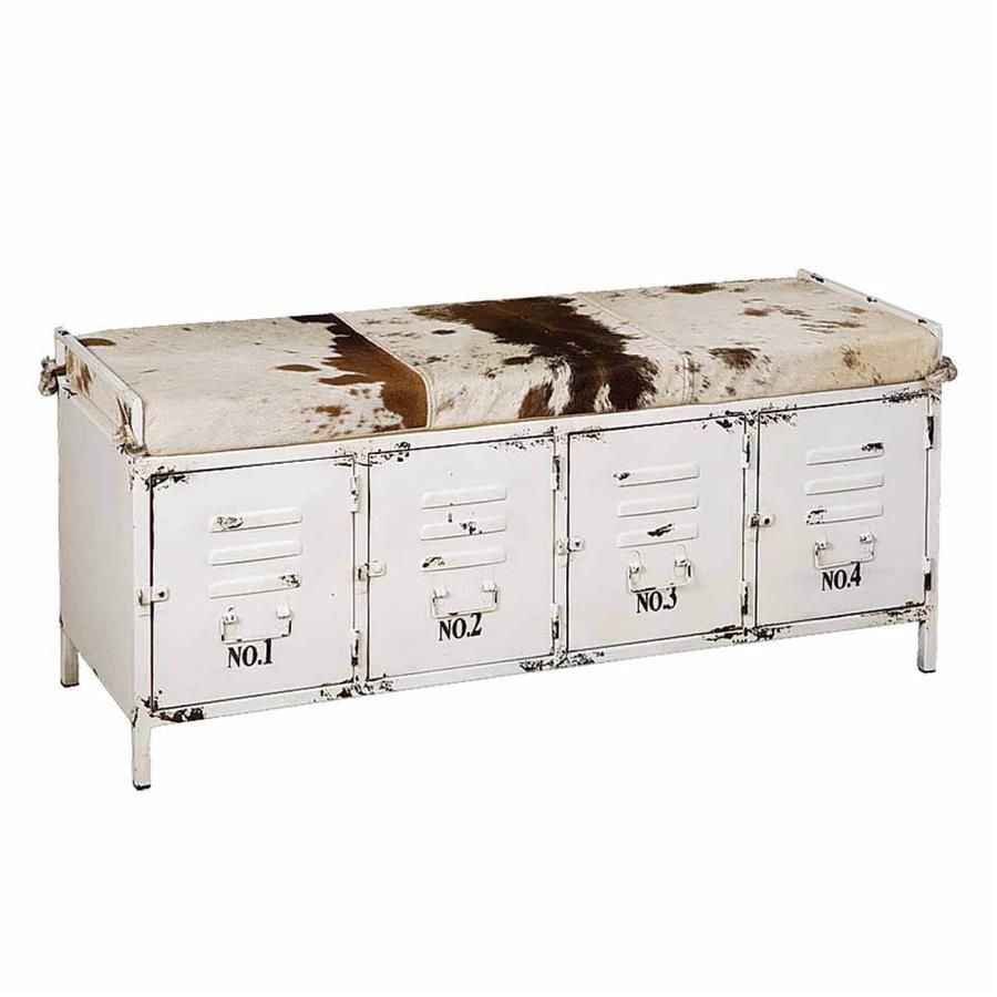 Tower Living Renew eetkamerbank - 120 cm - wit