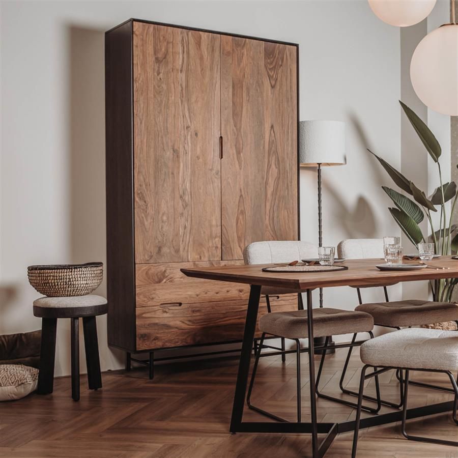 Tower Living Taviano opbergkast - 120 cm - bruin