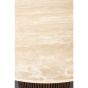 Arda eettafel ø115 cm - bruin