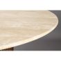 Arda eettafel ø115 cm - bruin