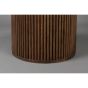Arda eettafel ø115 cm - bruin