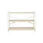 Iron wandkast laag - beige