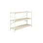 Iron wandkast laag - beige