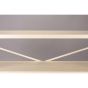 Iron wandkast laag - beige