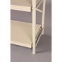 Iron wandkast laag - beige