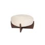 Emilius poef - beige