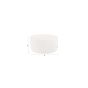Rocca poef - cappuccino - beige