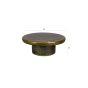 Mush salontafel ø60 cm - groen/bruin