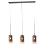 Jalama hanglamp glas goud 3L 100 cm van het woonmerk Vurna