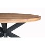 Sturdy eettafel ovaal 160 cm - naturel