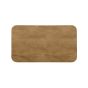 Restaurant-/Bartafelblad Rechthoek Sloppy Edge 120x70 cm - nature mangohout