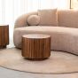 Novan salontafel 50x50x40 cm - mangohout