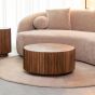Novan salontafel 70x70x34 cm - mangohout