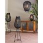 Yumi vloerlamp driepoot Ø37x128 cm - mat zwart