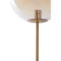 Medina vloerlamp Ø30x160 cm - glas amber+goud - OUTLET B