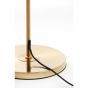Medina vloerlamp Ø30x160 cm - glas amber+goud - OUTLET B
