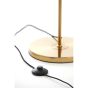 Medina vloerlamp Ø30x160 cm - glas amber+goud - OUTLET B