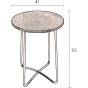 Bijzettafel Emerald