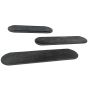 Tre 1 wandplank - zwart