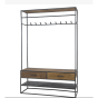 Garderobemeubel Brent 35x120x180 cm  van het woonmerk Fraaai
