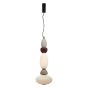 Garca hanglamp verticaal - naturel