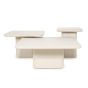 Siminto bijzettafel klein - off white