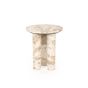 Marmo bijzettafel ø40 cm - beige
