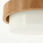 Oake plafondlamp hout