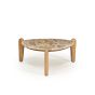 Marnish bijzettafel klein - naturel