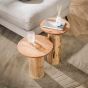Brice bijzettafel XL - massief acacia naturel