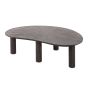Osborn salontafel 110 cm niervormig Maya teak - bruin