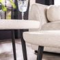 Shana salontafel set van 2 rond - marmer composiet