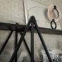 Kingsley stellingkast 220 cm XL 5 laags - grijs