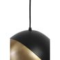 Namco hanglamp Ø30x25,5 cm - antiek brons-mat zwart
