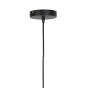 Tripoli hanglamp - naturel/zwart