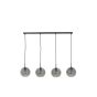 Subar hanglamp 4L - smoke glas