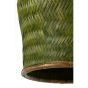 Patuk hanglamp Ø50x42 cm - bamboo/groen