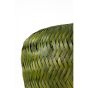 Patuk hanglamp Ø50x42 cm - bamboo/groen