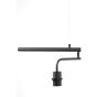 Edisa hanglamp 6L - mat zwart