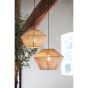 Fugia hanglamp Ø40x26,5 cm - jute lichtgroen
