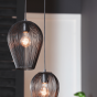 Abby hanglamp Ø19x26 cm mat zwart van het woonmerk Light&Living